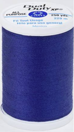 Coats Dual Duty Xp General Purpose Thread 250 Yards Indigo