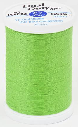Coats Dual Duty Xp General Purpose Thread 250 Yards In Lime Color