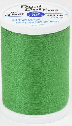 Coats Dual Duty Xp General Purpose Thread 250 Yards In Emerald Color