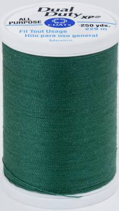 Dual Duty Xp General Purpose Thread 250 Yards In Hunter Green