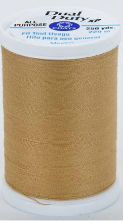 Coats Dual Duty Xp General Purpose Thread 250 Yards - Temple Gold