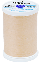 Coats Dual Duty Xp General Purpose Thread 250 Yards Pongee Color
