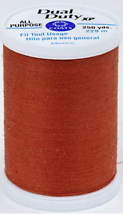 Coats Thread & Zippers S910-7820 Dual Duty Xp General Purpose Thread 250 Yards - Rust