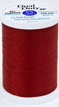 Coats Dual Duty Xp General Purpose Thread 250 Yards In Rustana Red