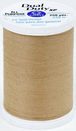 Coats Dual Duty Xp General Purpose Thread 250 Yards - Hemp