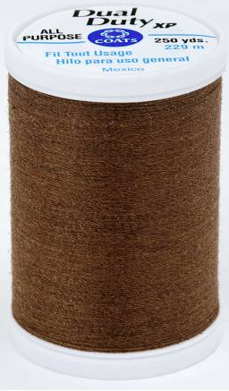 Coats Dual Duty Xp General Purpose Thread 250 Yards - Espresso Color