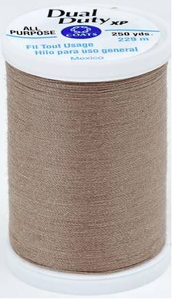 Coats Dual Duty Xp General Purpose Thread 250 Yards In Taupe Clair
