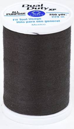 Coats Dual Duty Xp General Purpose Thread 250 Yards In French Roast Color