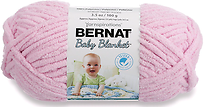 Bernat Baby Blanket Yarn, Baby Pink, 100 G/3.5 Oz