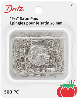 "Dritz Satin Pins, Size 17, 500/Pack"