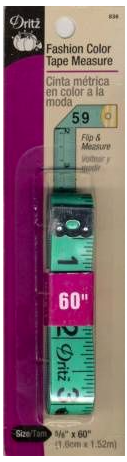 Fashion Color Tape Measure 5/8" X 60" - Versatile Measuring Tool