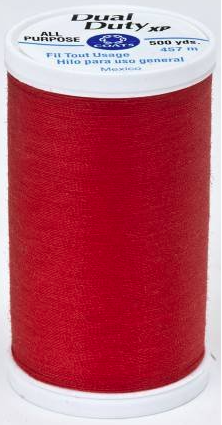 Dual Duty Xp General Purpose Thread 500 Yards Atom Red