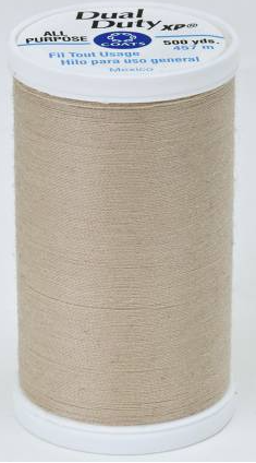 Dual Duty Xp General Purpose Thread 500 Yards Buff Color