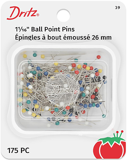 Color Ball Point Pins Size 17 1-1/16 Inch 175 Count