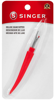 Deluxe Seam Ripper 5-inch With Red Handle And Ball Cover