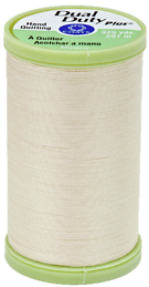 Dual Duty Plus Hand Quilting Thread 325 Yards - Cream Color