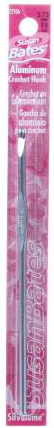 Silvalume Aluminum Crochet Hook 5.5-inch - Size F 5 - Steel Grey