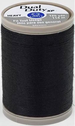 Coats Dual Duty Xp Heavy Thread 125 Yards Black S950-0900
