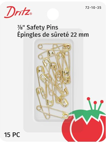 Dritz 72-35-0 Safety Pins for of Sewing -14 Pack