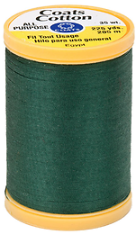 General Purpose Cotton Thread 225 Yards In Forest Green - S970-6770