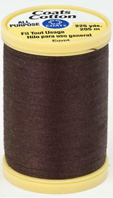 General Purpose Cotton Thread 225 Yards In Chona Brown Color