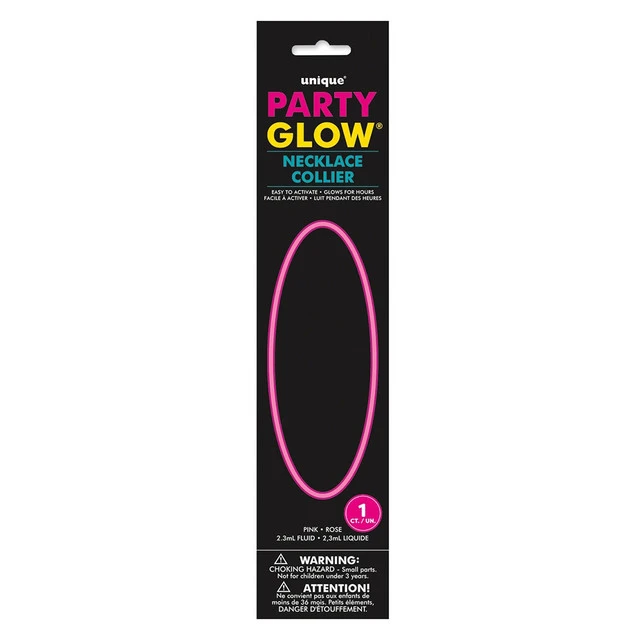 Pink Glow Stick Necklace