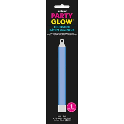Blue Glow Stick 6in