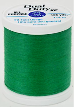 Coats Dual Duty Xp General Purpose Thread 125 Yards Bright Kelley Color