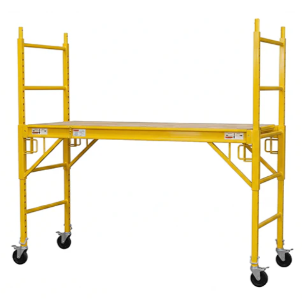 SCAFFOLD SET-BAKERS STYLE YELLOW