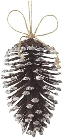 Sparkling Pinecone Holiday Ornament – Shimmering Natural Tree Décor