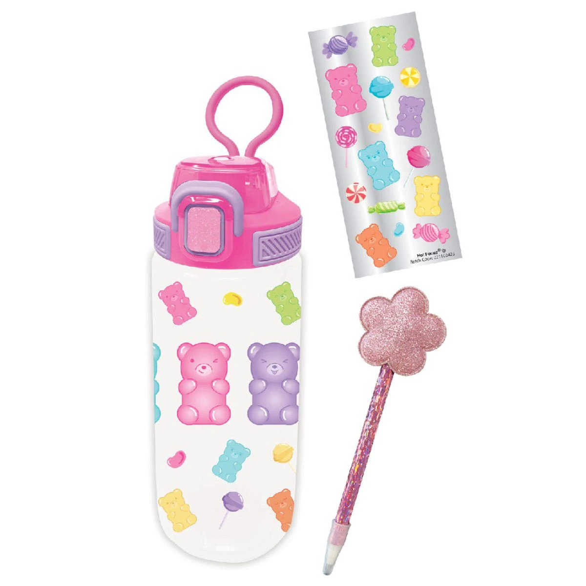 WATER BOTTLE GUMMY BEAR 650ML