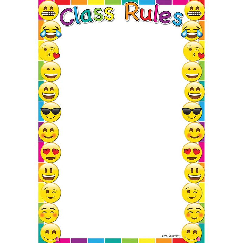 EMOJI CHART CLASS RULES