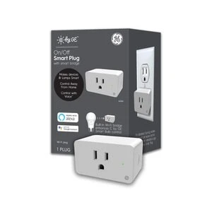 White Indoor Smart Plug – Wi‑Fi Controlled Power Outlet (1‑Pack)