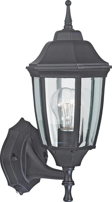 Dtdb Dusk/dawn Outdoor Lantern, Black - Versatile Lighting Solution