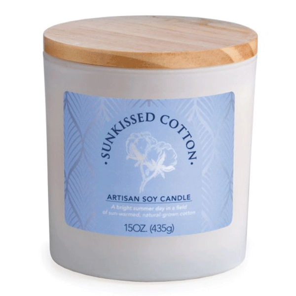 15oz Artisan Candle Sun Cotton