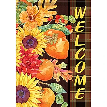 GARDEN FLAG-FALL FLORAL