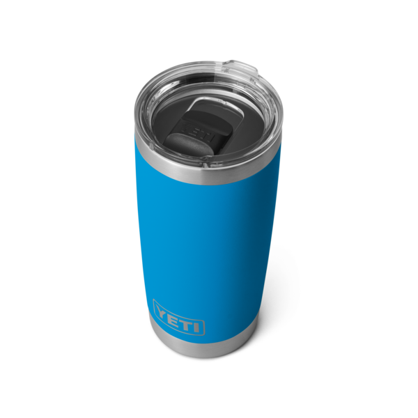 Rambler 20oz Tumbler Big Wave Blue