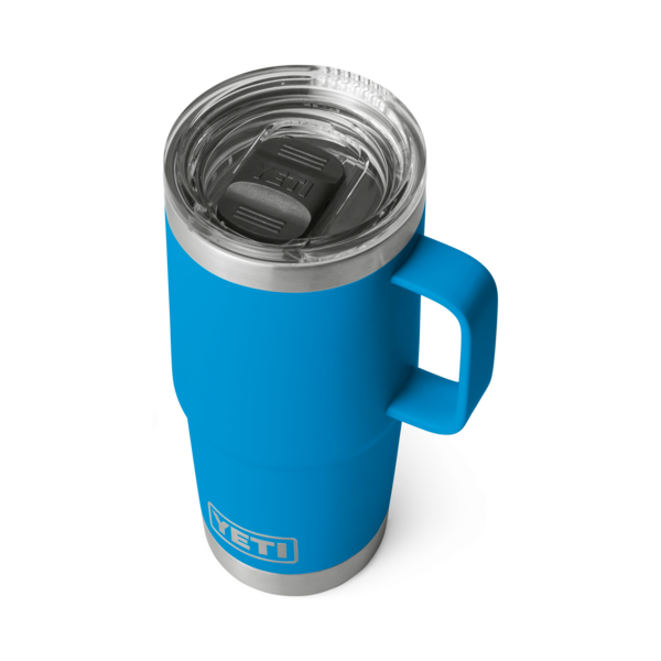 Rambler 20oz Travel Mug Big Wave Blue