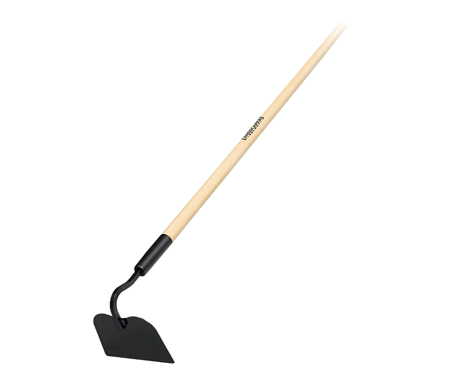 Landscapers Select 34614 ATJ-P Garden Hoe, 6 in W Blade, Steel Blade, Stamped Blade, Hardwood Handle, 52 in OAL