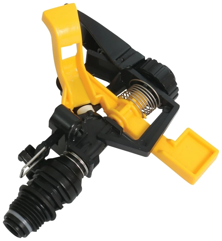 Dy601 Plastic Head Pulsating Sprinkler - Adjustable Male Round Sprinkler