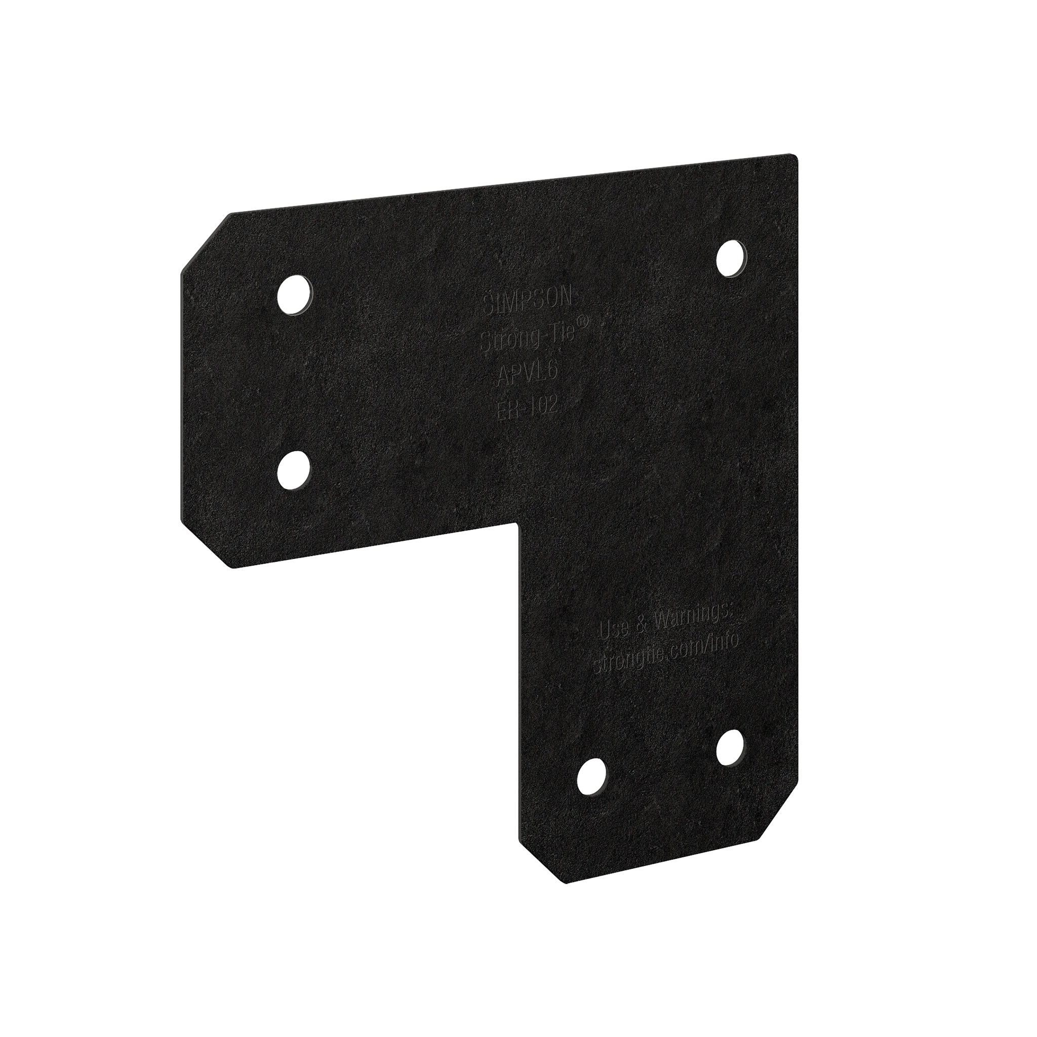 Simpson Strong-tie Apva 10.5 In. H X 10.5 In. W X 5 In. D Steel Inside L Strap Brace