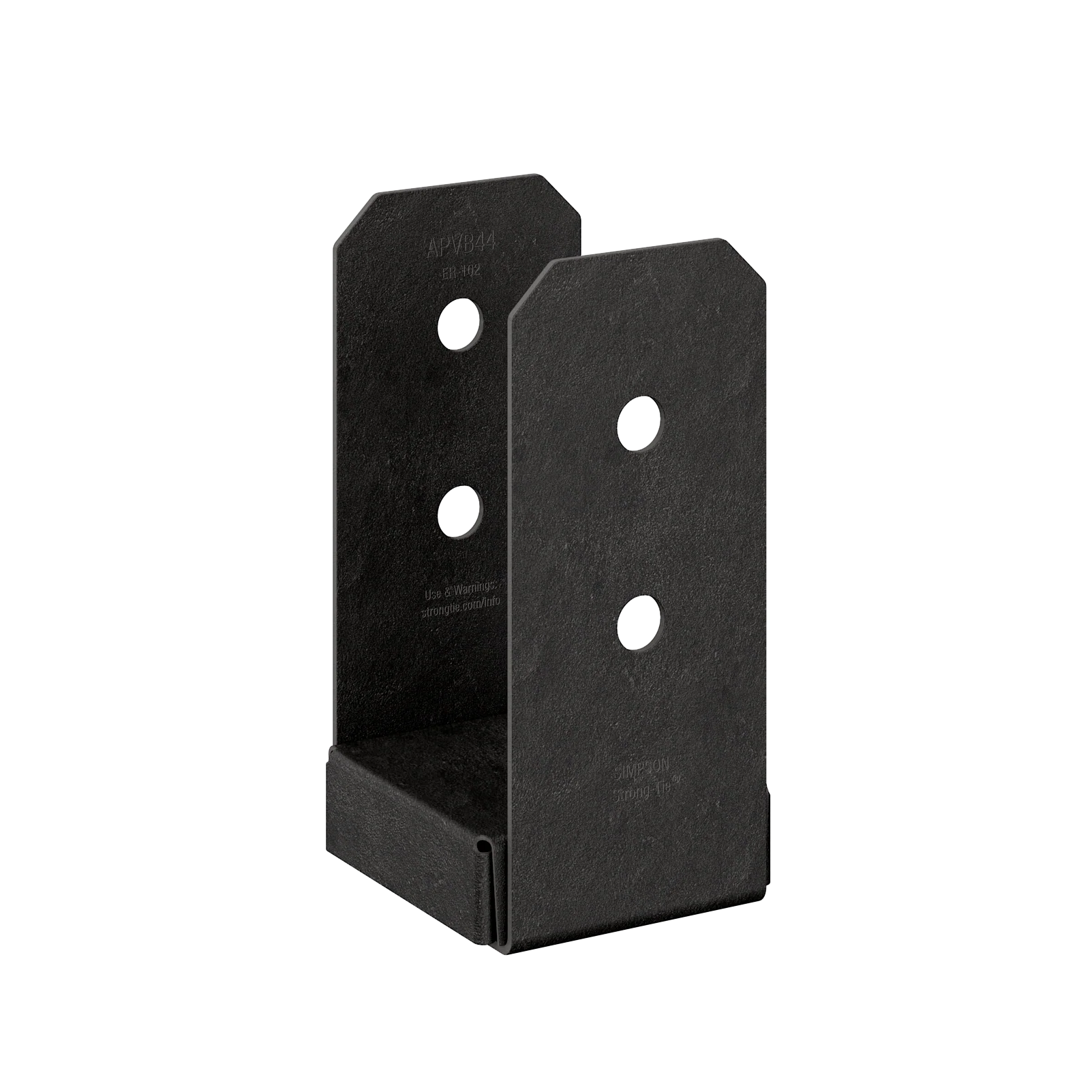 Simpson Strong-tie Apvb Adjustable Post Base 6.75 In. H X 3 In. W For 4x4 Lumber