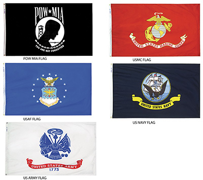3x5 Military Flag