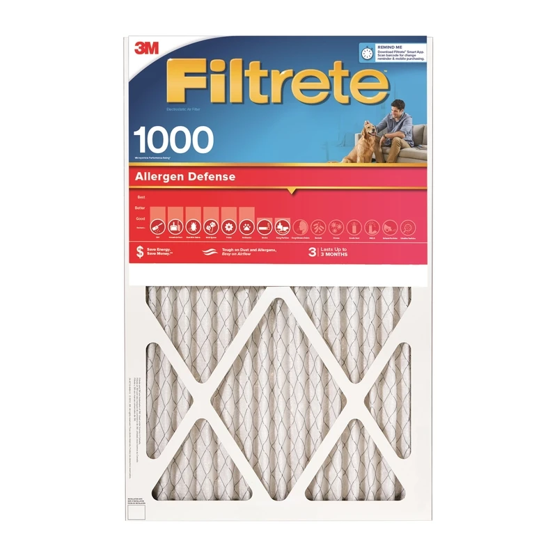 3M Filtrete 18 in. W x 30 in. H x 1 in. D 11 MERV Pleated Air Filter