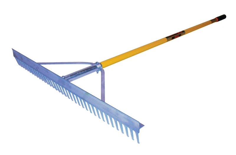 Seymour 67 in. L x 36 in. W Aluminum Rake Fiberglass