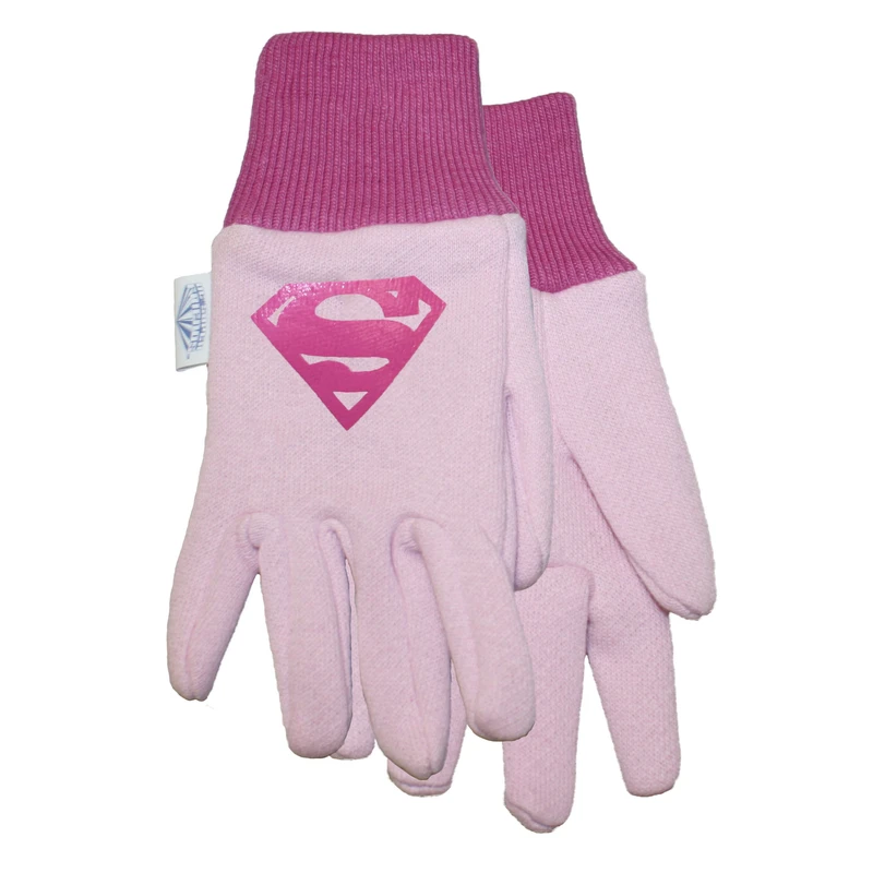 Midwest Quality Glove Warner Bros Child's Outdoor Cotton Gardening Gloves Pink Youth 1 pair