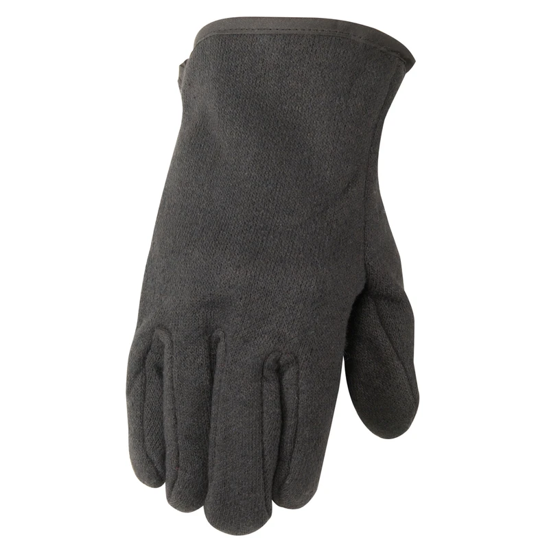 Wells Lamont Men's Fleece Cold Weather Jersey Work Gloves Gray L