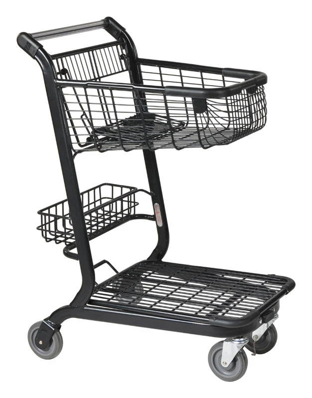 Versa Cart Express 3500 41.28 in. H x 21.79 in. W x 29.75 in. L Black Shopping Cart