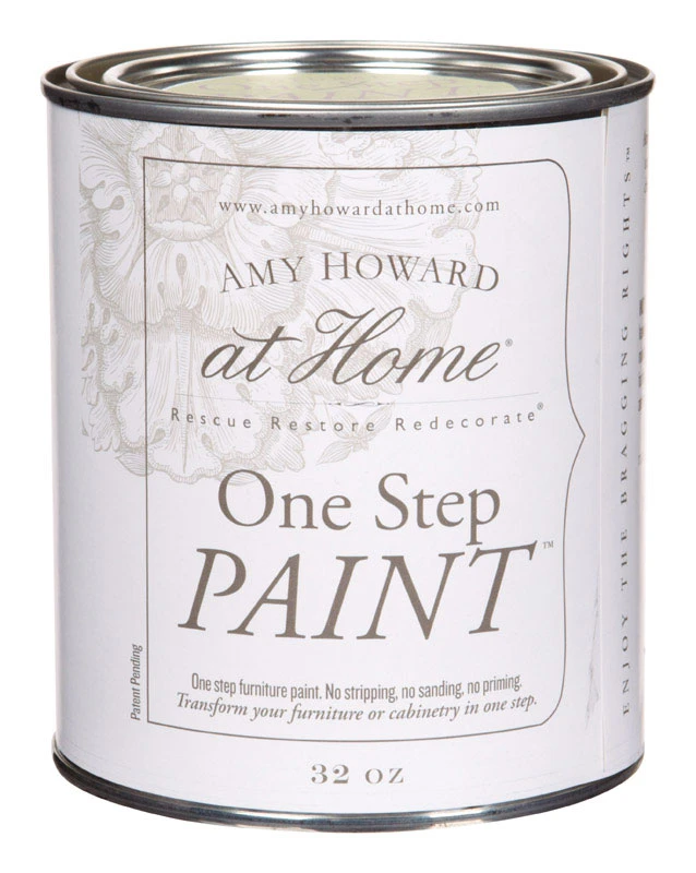 Amy Howard at Home Flat Chalky Finish Dunavant Green Latex One Step Paint 32 oz.