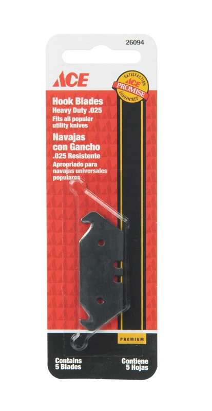 Ace Round Corner Carbon Steel Heavy Duty Replacement Blade 5